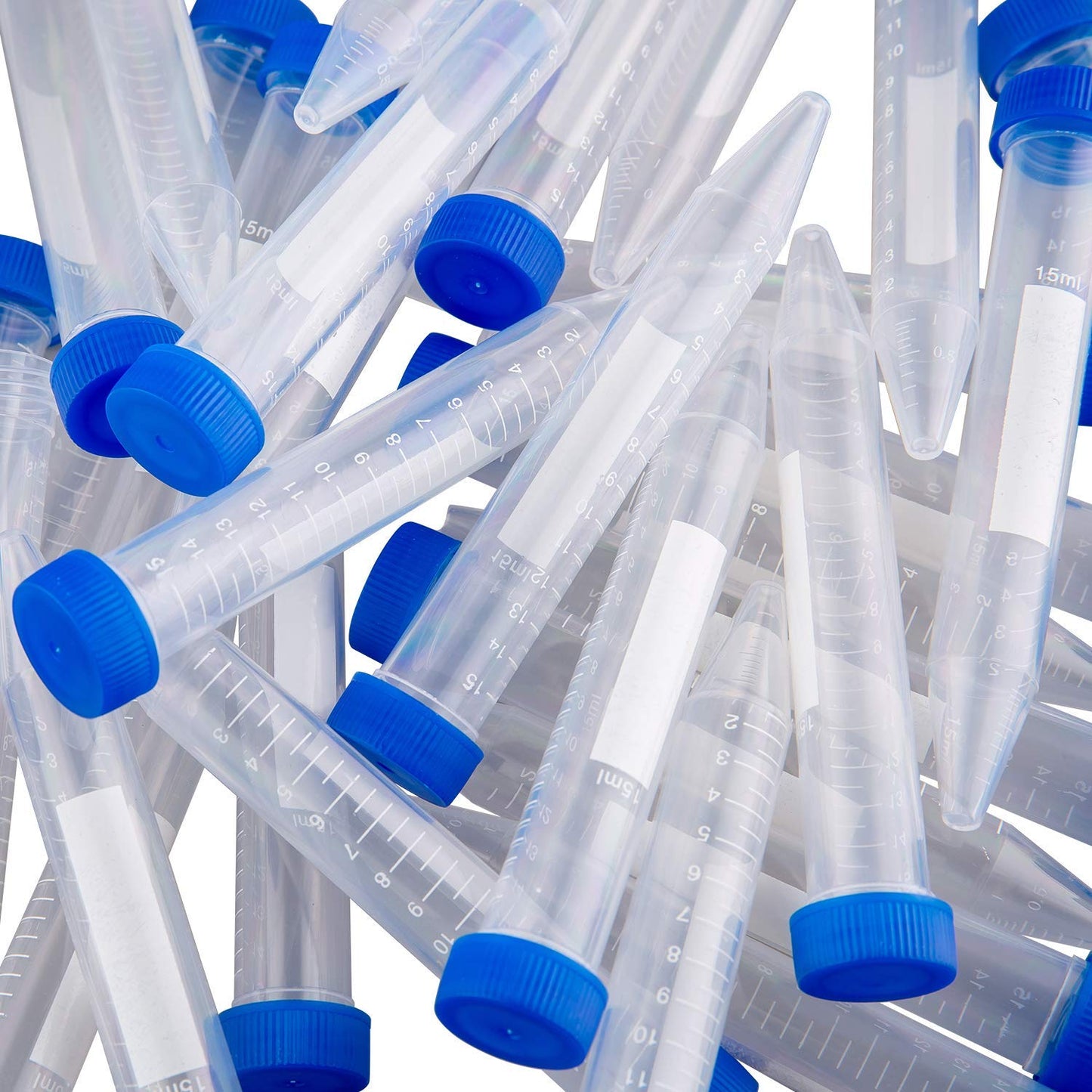 FLC0016: Sterile 15ml High Performance Centrifuge Tubes 100pcs/bag